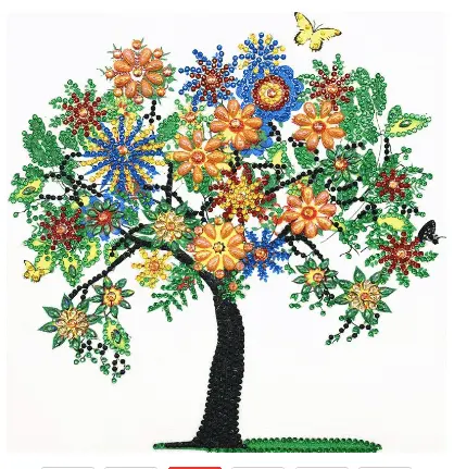 DIY elmas boyama ağacı özel şekilli elmas boyama taklidi çapraz dikiş mozaik kitleri el yapımı oyalamak zanaat hediyeler