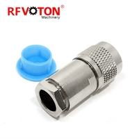 Connecteur à vis de serrage mâle de Type N d'usine pour KSR-400 LMR-400 LMR400 RG8 RG213 RG214 H1000 câble connecteurs coaxiaux coaxiaux RF