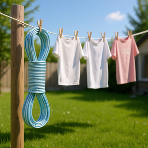 Cuerda para Tender Ropa BRSTENMANN, Paquete de 5, Cuerda de Secado para Exteriores para Uso en Lavandería - Product Image 3