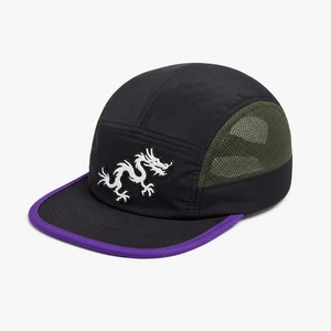 Casquette de course 5 panneaux en tissu mesh avec patch PVC imperméable, ajustable, logo personnalisé – Programmes pour vendeurs e-commerce - Product Image 1