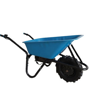 Carriola Elettrica a Batteria 6414 con Caricatore 24V 12A Adatta per Giardinaggio, Agricoltura o Edilizia Industriale - Product Image 1