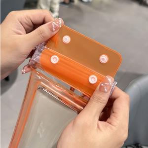 Funda Impermeable para Teléfono, Transparente, de 15 Pulgadas, con Pantalla Táctil, Correa para el Cuello Desmontable, Unisex, para Adultos, para Natación y Deportes Acuáticos - Product Image 3