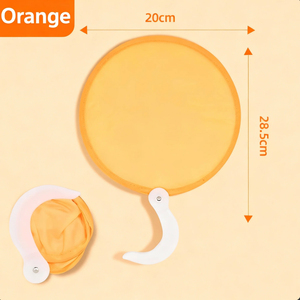 Abanico <span class=keywords><strong>de</strong></span> Mano Plegable Redondo <span class=keywords><strong>de</strong></span> Tela Personalizado con Impresión por Sublimación <span class=keywords><strong>de</strong></span> 60 mm, con Logotipo Personalizado, al por Mayor - Product Image 2