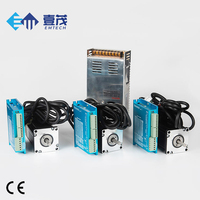 Emtech NEMA 24 60mm 2 fase Hybrid Closed Loop Motor Stepper dengan Driver dan daya kualitas tinggi untuk Printer SD