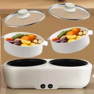 Olla <span class=keywords><strong>El</strong></span>éctrica Portátil de 4 Litros para Uso Doméstico, para Cocinar Arroz, <span class=keywords><strong>Sopa</strong></span> y Platos al Vapor, de Vidrio - Product Image 2