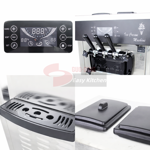 Máquina de Helado Suave de 3 Sabores/Máquina para Hacer Helados/Máquina de Yogurt Congelado con Certificación CE ETL Rohs - Product Image 3