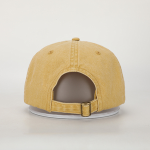 Hot bán tùy chỉnh rửa Mũ bóng chày bông phong cách cổ điển điều chỉnh khóa đóng cửa Đặc biệt logo 6-Panel vải tính năng - Product Image 5