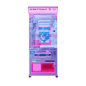 Máquina de garras totalmente transparente operada con monedas para la venta de peluches, ideal para parques de atracciones, centros comerciales y centros de entretenimiento familiar. - Product Image 3