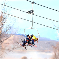 Système de gondole de montagne à grande capacité pour ascenseurs à câbles, cabines touristiques, ascenseurs de ski et équipements de funiculars extérieurs