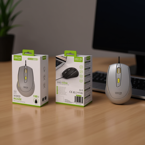 Greenlyca Wired <b>Mouse</b> G-1129 Ergonomic Design For Computer Use - Product Image 2