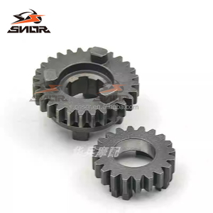 CNSNR Venta al por Mayor <span class=keywords><strong>de</strong></span> Ejes <span class=keywords><strong>de</strong></span> Engranajes Principales y Auxiliares <span class=keywords><strong>de</strong></span> 5 Velocidades para Motocicletas CTX200 CG125 CG150 CG200, Engranajes y Cambios para Motocicletas 19T 24T - Product Image 3