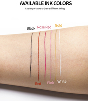 Fil de traçage pré-encré pour microblading et tatouage des sourcils, 100 pièces, personnalisation de votre logo et de votre boîte
