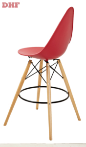 Moderne pas cher Prix En Bois Tabourets de <span class=keywords><strong>Bar</strong></span> À Manger Chaises Avec <span class=keywords><strong>Dossier</strong></span> Haut À Vendre - Product Image 4