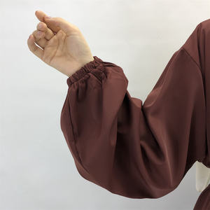 2 Delige Abaya Set Met Zakken Gratis Riem Dubai Nieuwe Bescheiden Nieuwste Islamitische Kleding Ademende Vrouwen Moslim Jurk - Product Image 6