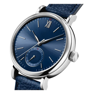 blue Luxury Strap Style International Watch Men's Quartz Business Glass Casual Watches Classic Sports Alloy Leather Wrist iwcs - Product Image 1