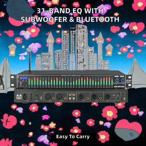 معادل صوت رقمي من AOFO مع شاشة عرض للصوت والقيمة، تصميم فريد للتحكم الاحترافي بالصوت في الاستوديو والاستخدام المباشر - Product Image 2