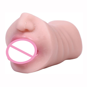 Masturbateurs masculins réalistes 2 en 1 avec vagin et bouche artificiels, masturbateur masculin pour la masturbation, jouets sexuels pour hommes - Product Image 1