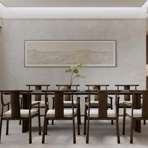 Nuevo Estilo de Decoración de Estilo Chino, Personalización Completa del Hogar, Diseño Interior de Villas de Lujo, Personalización de Muebles de Madera - Product Image 5