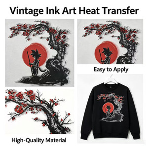 ลายพิมพ์รีดร้อนลายการ์ตูนดราก้อนบอลสำหรับตกแต่งเสื้อผ้า - Product Image 3