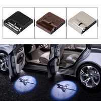 Projecteur LED sans fil pour logo de bienvenue de voiture, éclairage laser pour porte de voiture