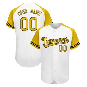 Maillots de baseball de qualité supérieure, design entièrement brodé - Product Image 3