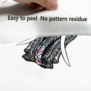 Rotolo di pellicola PET per trasferimento a caldo DTF formato A3/A4 per stampa su abbigliamento, pellicola trasparente con funzioni di taglio e rimozione facile, resistente alle alte temperature - Product Image 3