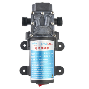 XTL0442-12V 40 डब्ल्यू ईंधन हस्तांतरण पंप आंदोलन 190 गैलन गैस या डीजल प्रति घंटे 12l/मिनट बिजली पेट्रोल ट्रांसफर पंप डायाफ्राम - Product Image 3