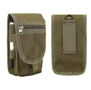 Étui universel pour téléphone portable à rabat, pochette en nylon, étui pour téléphone en cuir, pochette verticale à rabat pour <span class=keywords><strong>iPhone</strong></span> 14 13 Pro Max - Product Image 5