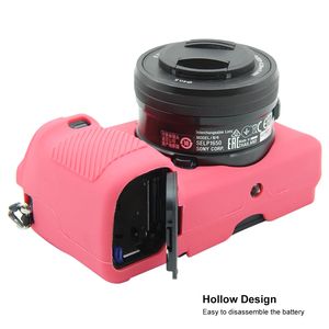 Usine en gros PULUZ caméra étui de protection boîtier en silicone souple housse protecteur pour <span class=keywords><strong>Sony</strong></span> ILCE-<span class=keywords><strong>6300</strong></span> / A6400 - Product Image 5