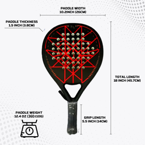 Raqueta de Pádel Qingyu Sport de Primera Calidad, Diseño OEM de Alta Gama, Raqueta de Tenis de Pádel Profesional Personalizada, Palas de Pádel - Product Image 6