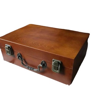Camphor Wood Jewelry <b>Box</b> Square 24cmx32cmx11cm <b>Lockable</b> Retro Chinese Style Storage <b>Box</b> For Jewelry And Documents - Product Image 2