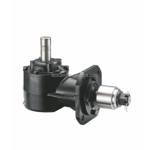 Máy cắt nông nghiệp hộp số 90 độ góc bên phải trang trại tốc độ giảm tốc hộp số gang Đỏ máy công cụ 38 mang + bánh + Hộp - Product Image 1