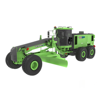Nouveau bestseller chinois : Niveleuse électrique 350 CV 34 tonnes GR350EP avec moteur et pompe, élévation 450 mm pour l'aménagement de routes et les mines en ciel ouvert