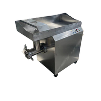 Machine à hacher la viande fraîche et le poulet, électrique, réglable en taille de broyage, en acier inoxydable, haute efficacité, pour usage commercial