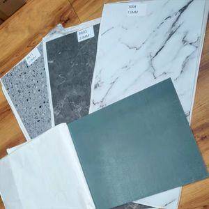 Dalles de sol en vinyle à système de clic pour les installations publiques, planches de sol en PVC certifiées FloorScore, revêtement de sol en vinyle plastique imitation pierre - Product Image 5