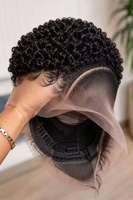 Perruque Pixie Cut en Cheveux Humains, Full Lace, Sans Colle, Prête à Porter, Cheveux Birmans Bruts pour Femmes Noires, Fournisseur en Gros