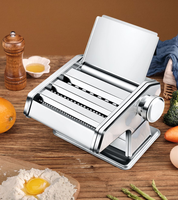 Machine à pâtes manuelle pour la maison, petite presse à nouilles multifonctionnelle, rouleau à pâte, outil pour faire des enveloppes de raviolis, des enveloppes de wontons