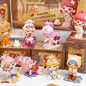 Caja Sorpresa Coleccionable Yobu Soul <span class=keywords><strong>Monologue</strong></span>, Linda Figura Decorativa, Adorno Creativo para Escritorio, Regalo para Mujeres - Product Image 1