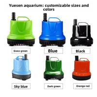 Pompe à eau submersible en acier inoxydable et plastique écologique, ultra-silencieuse, anti-colmatage, pour aquarium, bassin, circulation d'eau