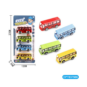 EPT Pull Back Firefighting Series 4 Packs Car Toy Citiy Traffic Fir veicolo di emergenza camion giocattoli auto Camiones De Juguete - Product Image 5