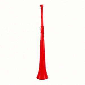 Corne de vuvuzela personnalisée avec logo, en plastique, outil de cheering pour les supporters de football, cadeau promotionnel et d'affaires - Product Image 1