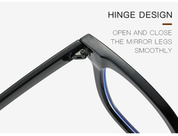 Gafas con bloqueo de luz para hombre y mujer, anteojos con montura óptica, forma cuadrada, Flexible, bonita, de seguridad, clásico, azul, 2021