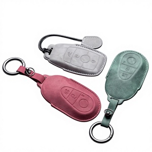 Funda para <span class=keywords><strong>Llave</strong></span> de Coche <span class=keywords><strong>Mercedes</strong></span> Benz <span class=keywords><strong>Clase</strong></span> A, <span class=keywords><strong>C</strong></span>, E, S, G, GLC, CLE, CLA, GLB, GLS, W177, W205, W206, W213, W222, W223, C260, X167, AMG - Product Image 1