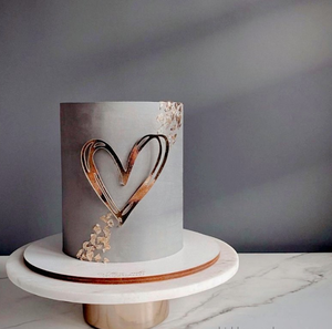 Nouvelle décoration <span class=keywords><strong>de</strong></span> gâteau saint valentin coeur rouge gâteau topper belle déesse Festival <span class=keywords><strong>or</strong></span> acrylique gâteau topper - Product Image 3