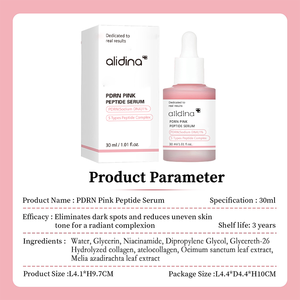 Sérum Rose Éclaircissant Anti-Âge Coréen au Meilleur PDRN, ADN de Saumon, Peptides et Niacinamide – Gamme Soins du Visage – Marque Privée - Product Image 4