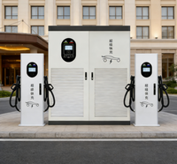 Station de recharge rapide pour véhicules électriques 120 kW DC, qualité commerciale pour les stations-service autoroutières
