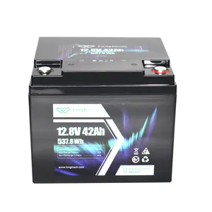 यूरोपीय संघ स्टॉक ऊर्जा भंडारण बैटरी 12V 42Ah 100Ah 200Ah Lifepo4 बैटरी पैक