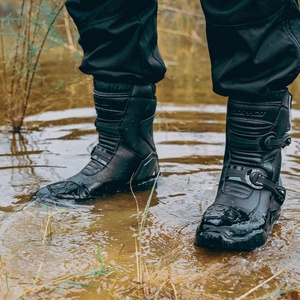 Respirant aventure tenue décontracté résistant moteur <span class=keywords><strong>Motocross</strong></span> bottes Touring hommes moto équitation chaussures de sport imperméables - Product Image 6