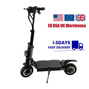 Scooter électrique de haute qualité 11 pouces en gros 1200W double moteur pliant 48V El Scooter pour adulte - Product Image 3