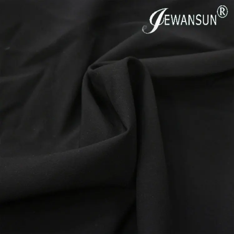 Personalizar la tela al por mayor necesita poliéster Spandex tela suave material elástico perfecto para mujeres faldas largas y vestidos agua